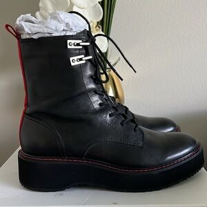 Diane von Furstenberg leather boots